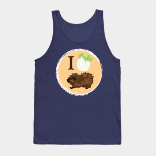 I Love Guinea Pigs III Tank Top